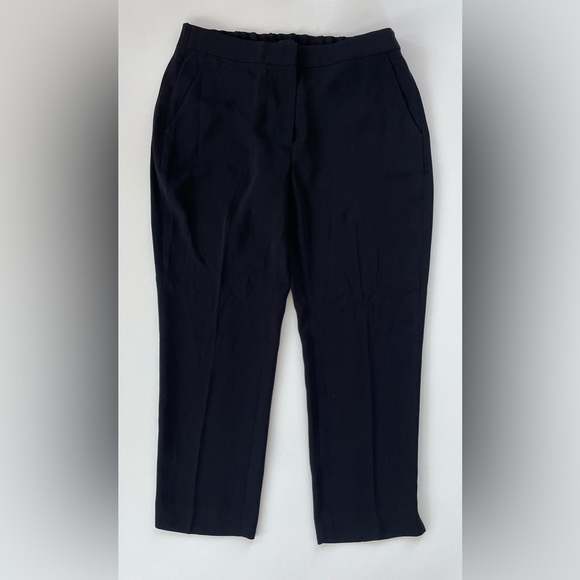 J.Crew Women's Black Pull-on easy pant in matte crepe Size 12, New with Tags! - Picture 1 of 10